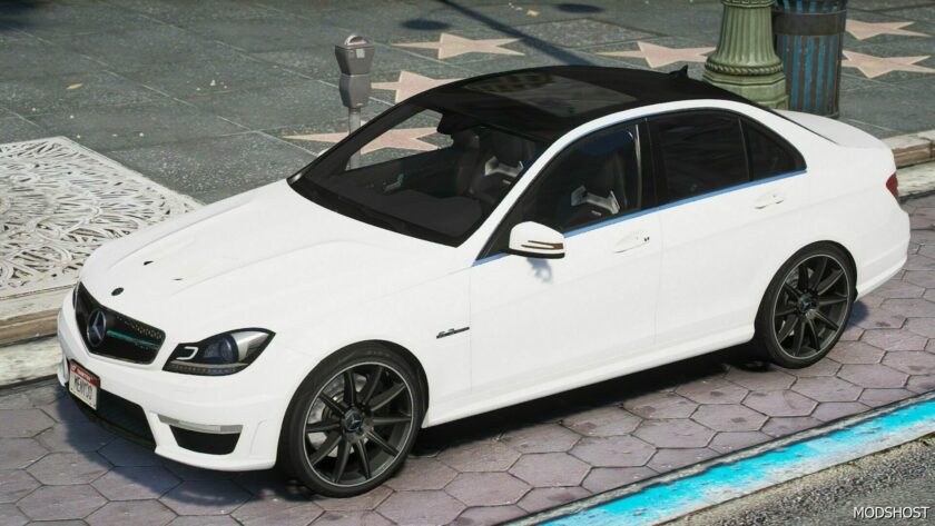 GTA 5 Mercedes-Benz Vehicle Mod: C63 AMG (Featured)