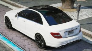 GTA 5 Mercedes-Benz Vehicle Mod: C63 AMG (Image #3)