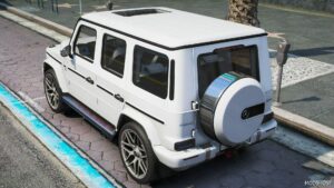 GTA 5 Mercedes-Benz Vehicle Mod: 2019 Mercedes-Benz G63 AMG (Image #3)