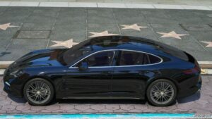 GTA 5 Porsche Vehicle Mod: 2017 Porsche Panamera Turbo (Image #2)