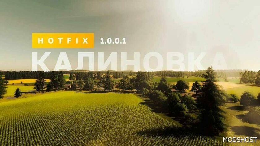 FS22 Mod: Kalinovka Map V1.0.0.1 (Featured)