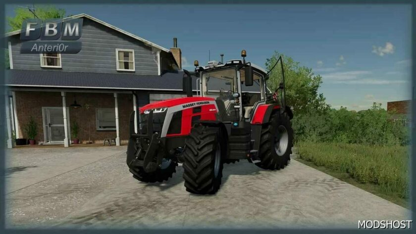 FS22 Massey Ferguson Tractor Mod: 8S V1.0.1.2 (Featured)