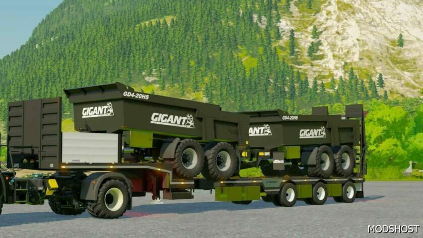 FS22 Mod: Vang 3 Axle Machine Trailer Beta (Featured)