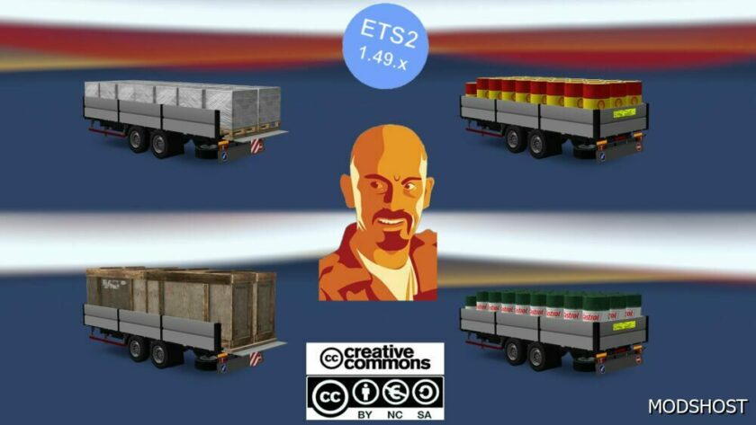 ETS2 BDF Mod: Mega Mod BDF Trailers 1.49 (Featured)