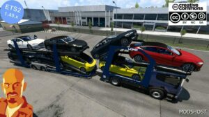 ETS2 Mod: Lohr Car Transport Trailer 1.49 (Image #2)