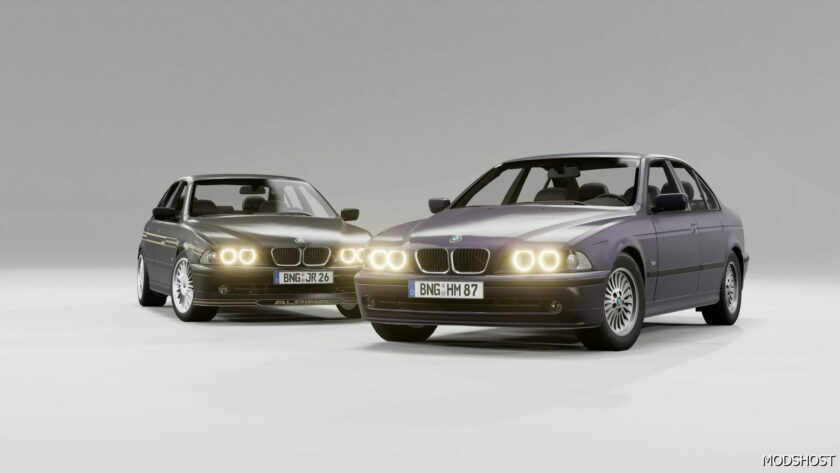 BeamNG BMW Car Mod: 5-Series E39 V8.0 0.30 (Featured)