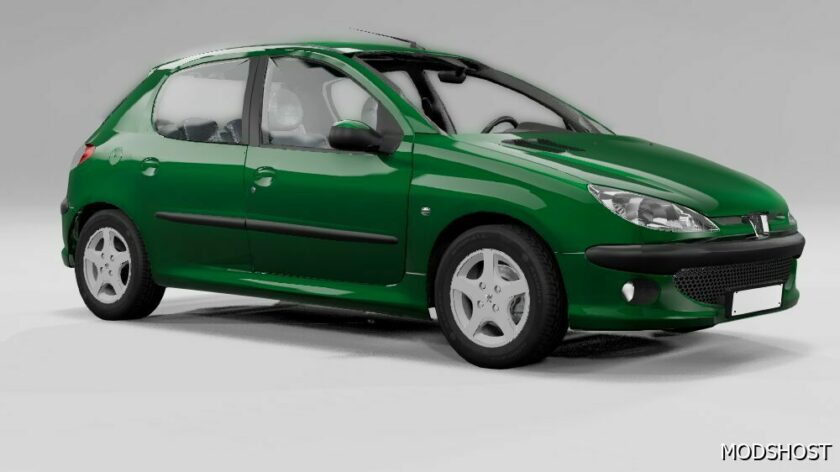 BeamNG Peugeot Car Mod: 206 2004-2008 Pack 0.30 (Featured)