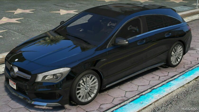 GTA 5 Mercedes-Benz Vehicle Mod: CLA 45 AMG Shooting Brake (Featured)