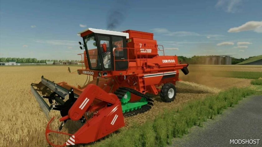 FS22 Combine Mod: DON 1500A V1.5 (Featured)