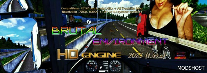 ETS2 Mod: Brutal Environment HD Engine Only 1.49 (Featured)