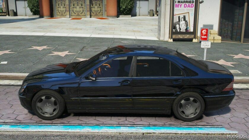 GTA 5 Mercedes-Benz Vehicle Mod: S600 W220 (Featured)