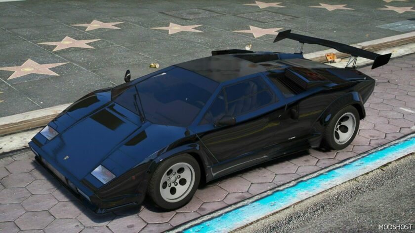 GTA 5 Lamborghini Vehicle Mod: Countach (Featured)