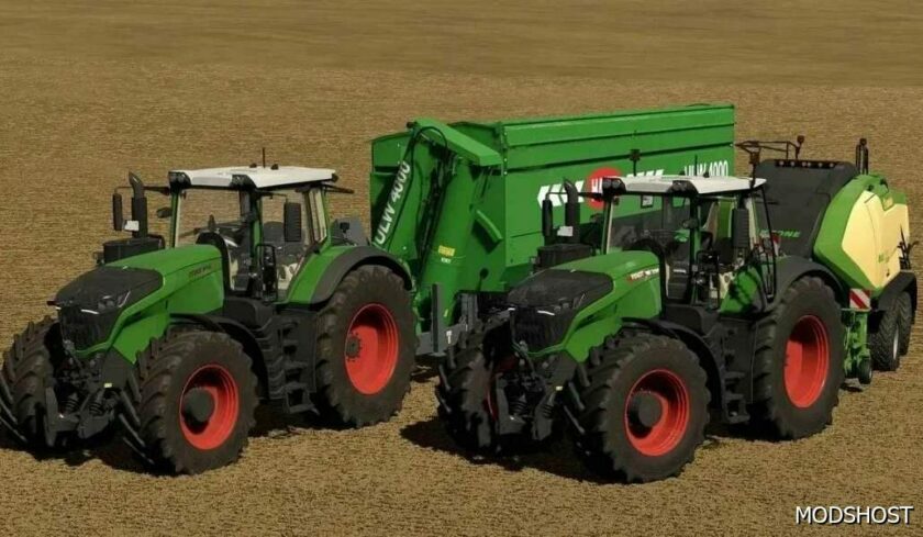 FS22 Fendt Tractor Mod: 1000 Vario Gen1-Gen3 (Featured)