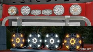 ETS2 Part Mod: LED Light BAR Pack 1.49 (Featured)