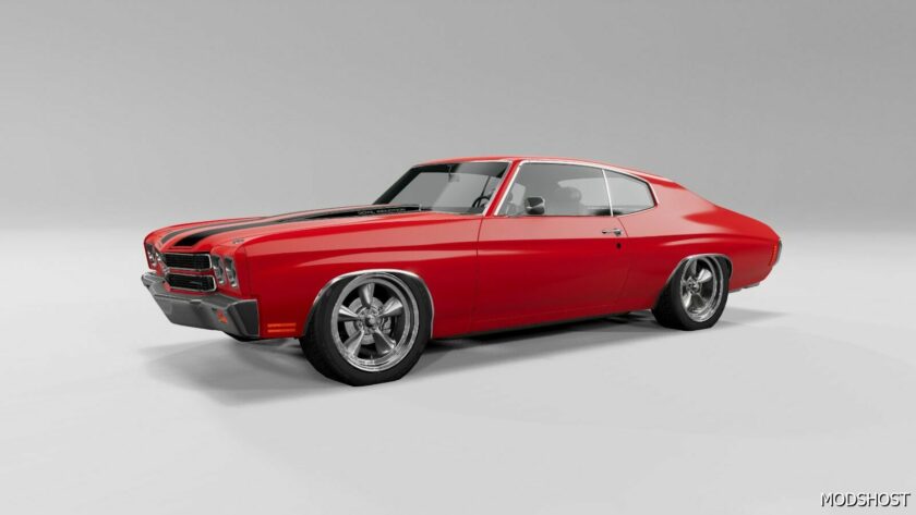 BeamNG Chevrolet Car Mod: 1970 Chevrolet Chevelle 0.30 Remake (FIX) (Featured)