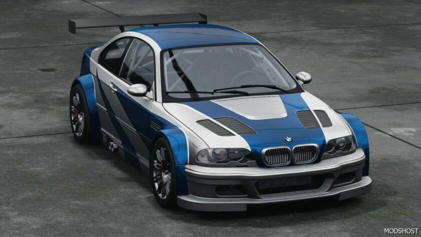 BeamNG BMW Car Mod: M3 GTR (Free) V3.0 0.30 (Featured)