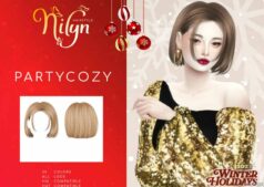 Sims 4 Female Mod: Party Cozy Hair (Featured)