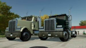 FS22 Freightliner Truck Mod: FLC120 (Featured)