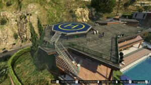 GTA 5 Map Mod: Franklin Home Private Helipad V0.1 (Image #2)