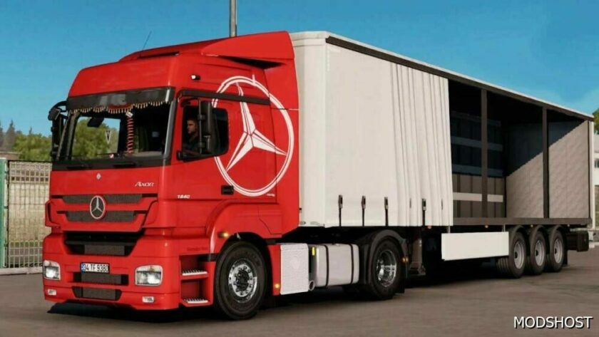 ETS2 Mercedes-Benz Truck Mod: Mercedes Benz Axor V2.4 1.49 (Featured)