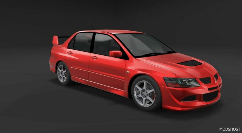 BeamNG Mitsubishi Car Mod: Lancer EVO VIII V3.0 0.30 (Featured)