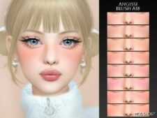 Sims 4 Blush Makeup Mod: A18 (Featured)