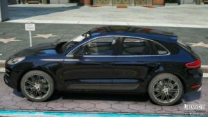 GTA 5 Porsche Vehicle Mod: Macan Turbo (Image #2)