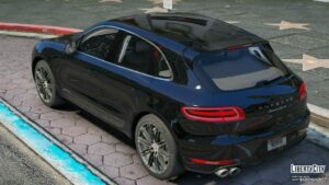 GTA 5 Porsche Vehicle Mod: Macan Turbo (Image #3)