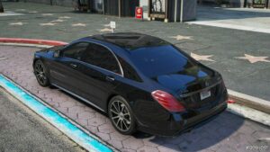 GTA 5 Mercedes-Benz Vehicle Mod: S63 W222 (Image #3)