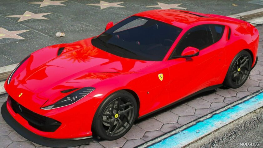 GTA 5 Ferrari Vehicle Mod: 812 Superfast (Featured)