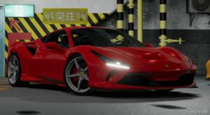 BeamNG Ferrari Car Mod: F8 2020-23 V1.1 0.30 (Image #2)