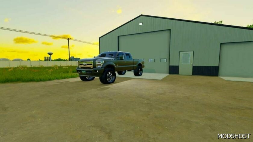 FS22 Ford Car Mod: 2012 Ford F350 V1.2 (Featured)