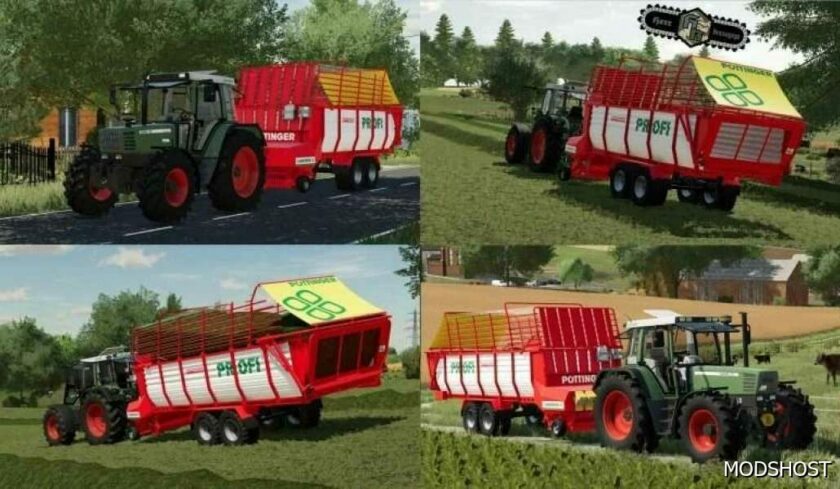 FS22 Trailer Mod: Poettinger Ladeprofi (Featured)