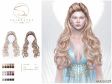 Sims 4 Female Mod: Simythology Hairstyle 01 (Featured)