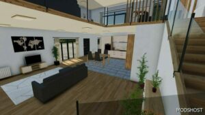 FS22 Placeable Mod: House with ONE Floor (Image #2)