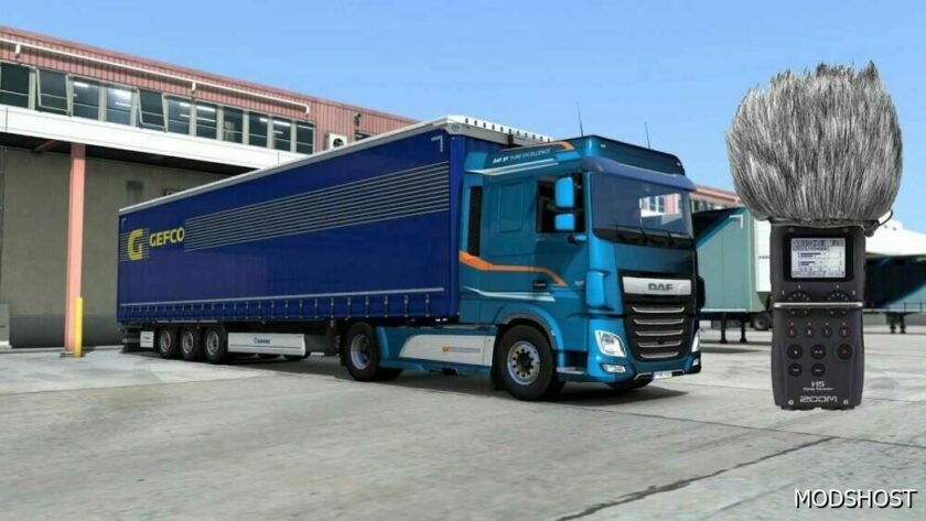 ETS2 DAF Mod: XF 2021 & E6 Paccar MX 13 3.0 Engine Sound 1.49 (Featured)