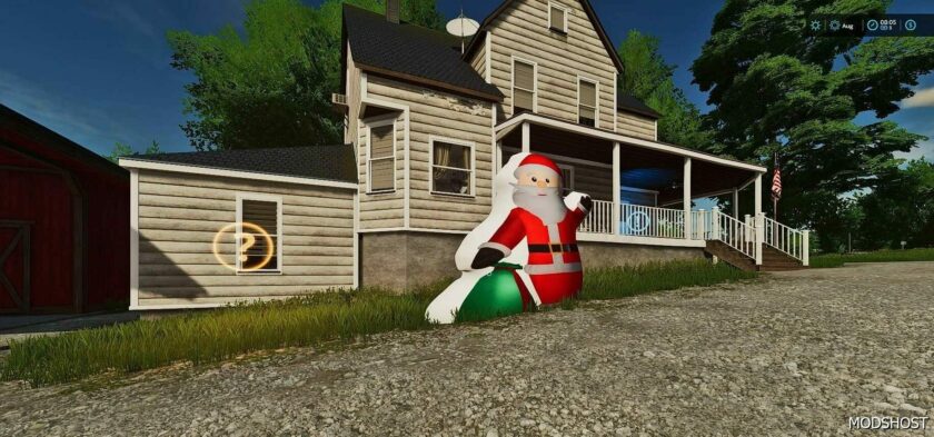 FS22 Placeable Mod: Christmas Blowups (Featured)