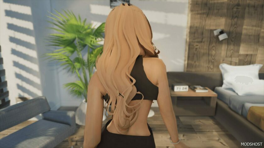 GTA 5 Player Mod: Hair Pack for MP Female (Featured)