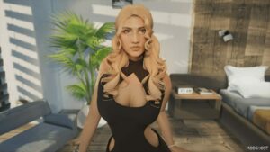 GTA 5 Player Mod: Hair Pack for MP Female (Image #4)