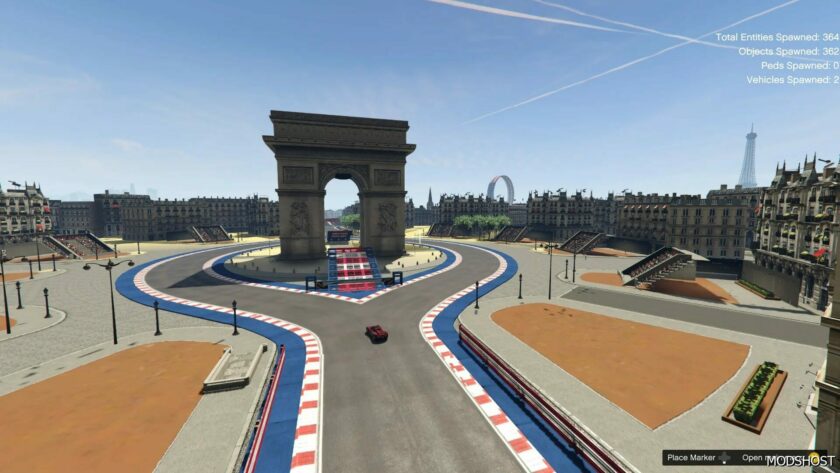 GTA 5 Map Mod: Paris Stunt Track V1.1 (Featured)