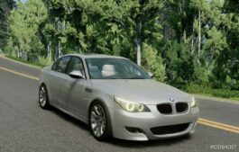 BeamNG BMW Car Mod: M5 E60 V4.0 Remastered 0.30 (Featured)