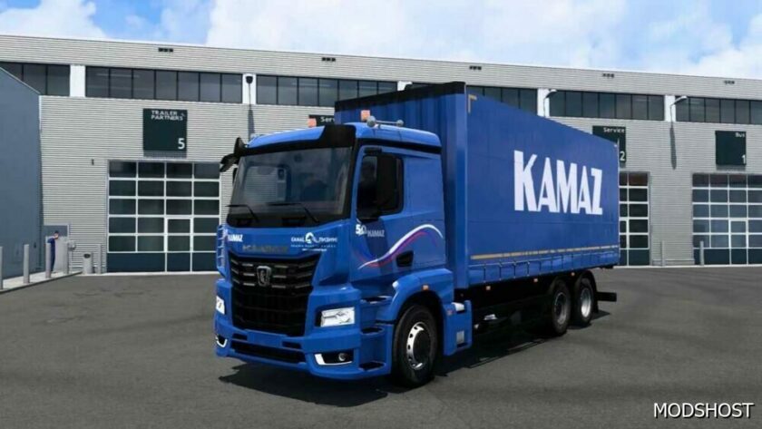 ETS2 Kamaz Truck Mod: 54901 K5 V2.1 1.49 (Featured)