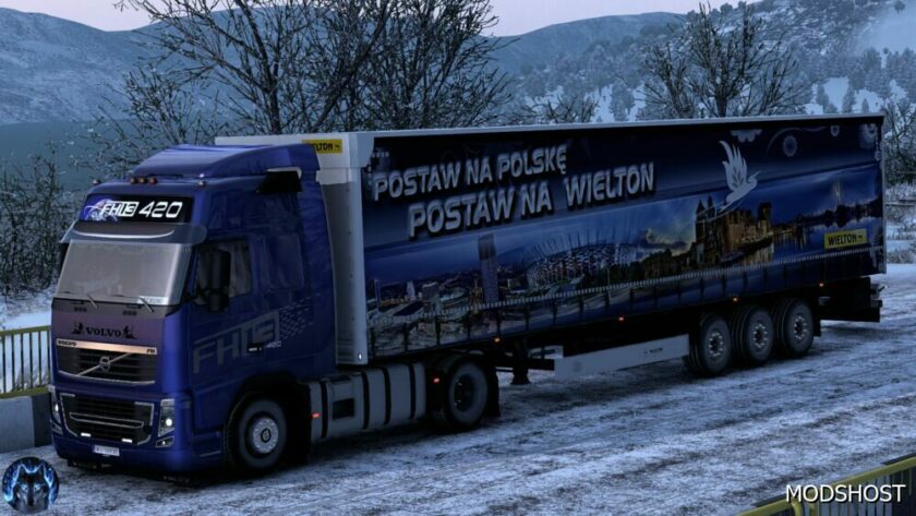 ETS2 Volvo Truck Mod: FH16 2009 Reworked V2.7 Schumi 1.49 (Featured)