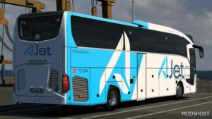 ETS2 Mercedes-Benz Mod: NEW Travego 16 SHD – Ajet Skin (Image #3)