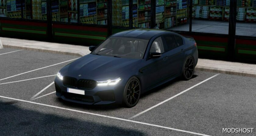 BeamNG BMW Car Mod: M5 F90 Restyling V1.1 0.30 (Featured)