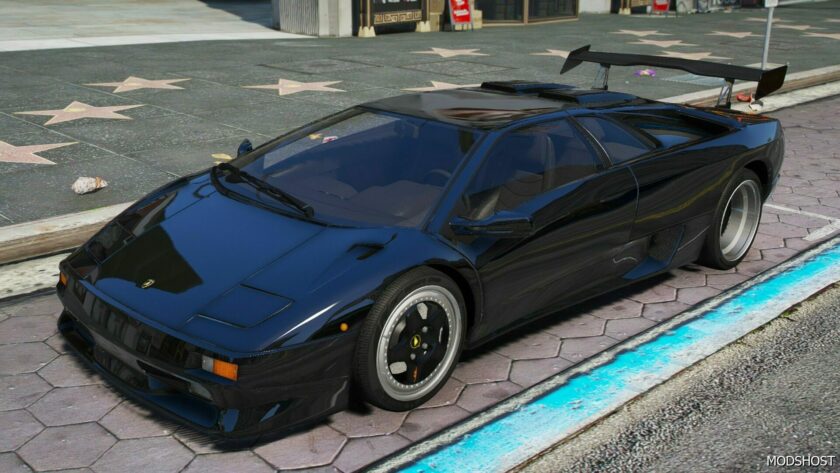 GTA 5 Lamborghini Vehicle Mod: Diablo SV (Featured)