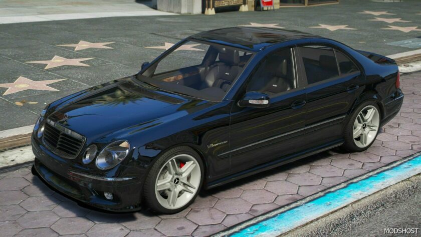 GTA 5 Mercedes-Benz Vehicle Mod: W211 E55 AMG (Featured)