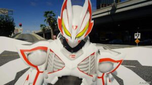 GTA 5 Player Mod: Kamenrider Geats Mark-9 ADD on PED (Image #5)