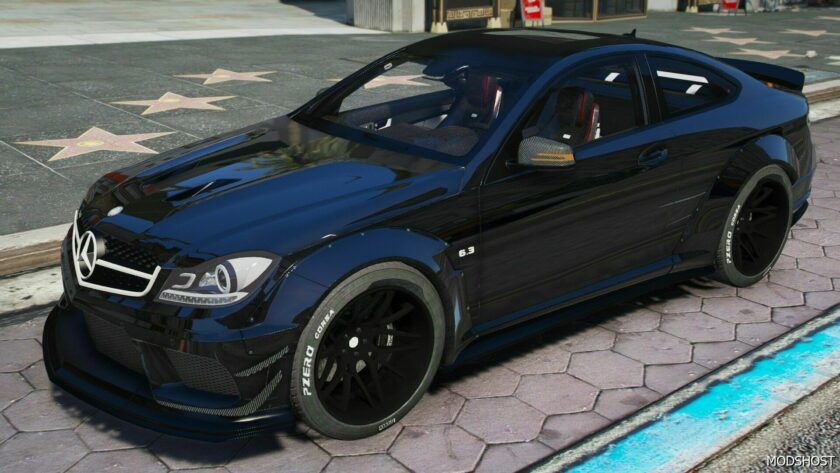 GTA 5 Mercedes-Benz Vehicle Mod: C63 LB AMG (Featured)