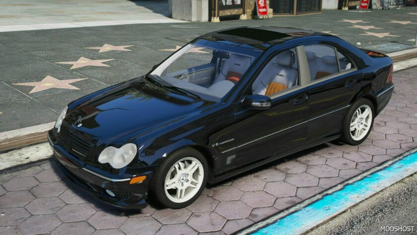 GTA 5 Mercedes-Benz Vehicle Mod: C32 AMG (Featured)